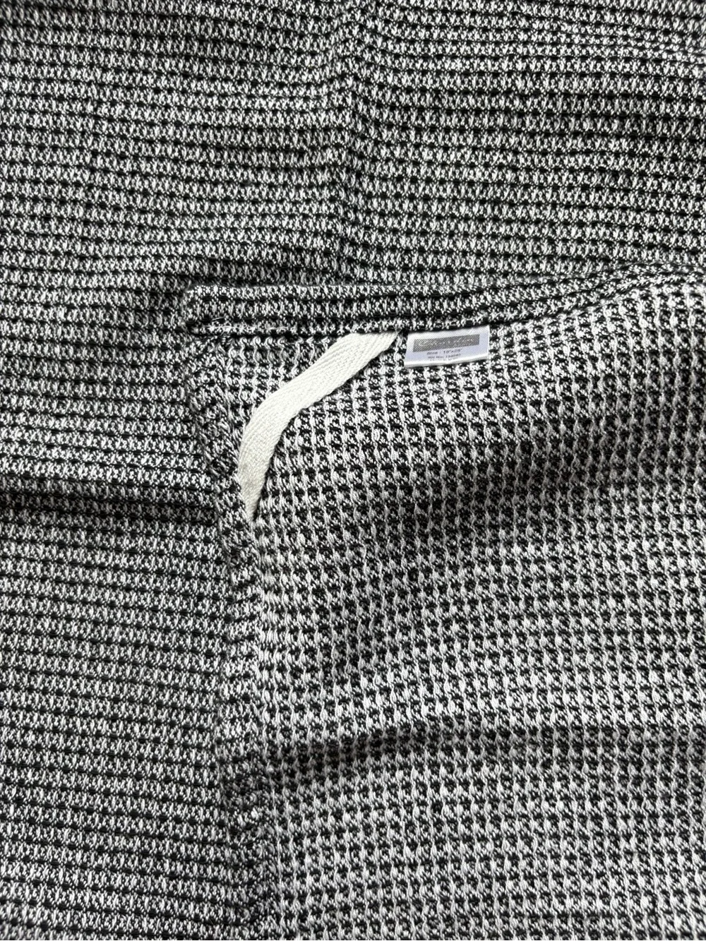 NWOT Chardin Home Black & White Woven Kitchen Towels - Set Of 2